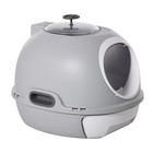 Smart Self Cleaning Cat Litter Box With Safety Sensor And Odor Control