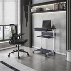 Techni Mobili Modus Metal Computer Student Laptop Desk In Graphite