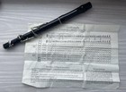 Old Wooden Flute With Stamp