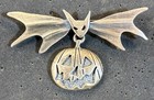 Disney Nightmare Before Christmas Oopsy Daisy Bat Pumpkin Dangle Pin Brooch