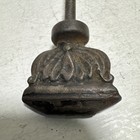 Vintage Cast Iron Ornate Coffin Screw