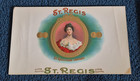 Vintage Lot Of 7 Cigar Box Tobacco Labels Advertising Embossed Gold Art Lithos