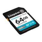 Kingston Canvas Go Plus 64gb Gen4 200mb s Sd Card