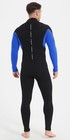 Aunua Mens 5mm Full Wetsuit Back Zip Ultra-stretch Neoprene Blackblue Xl