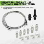70  Transmission Cooler Lines Kit With 6an Hose Fitting Compatible With 6an 