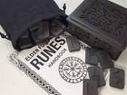 Shadows Darkgrey Runes Gift Set Black Rune Set Box Bag And Book Divination Tools