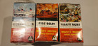 Vintage Ahm Ocean Liner Fire Boar Pirate Boat Battery Operated W Free Ship 