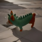 Halloween Plastic Corgi Puppy Dog In Dinosaur Costume From Ankyo