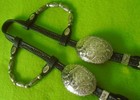 Billy Royal Gorgeous 2 Ear Double Sterling Silver Ferrule Show Headstall Bridle