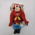 Vtg Looney Tunes Yosemite Sam Stuffed Plush Lot Of 3 Ace Novelty Warner Bro  Nwt