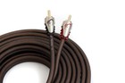 Knukonceptz Klarity Rca Cable Y Adapter 1 Male To 2 Female Rca Splitter Pair  2 