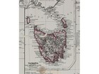Antique Australia And New Zealand Map     Petermann 1883