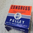 Vintage Congress 3 5    Od  1 2    Fixed Bore Die-cast V-belt Drive Pulley Vp-350-60