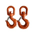 Pack Of 2 - Cm Swivel Rigging Hook W  Latch - Load Limit 5 Ton Part No  M3507a
