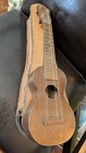 1920 s Ukulele Supertone 17 Fret Harmony Soprano  W  Case Mahogany Peanut Body