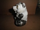 Neat Old Original Porcelain Panda  Bear Still Bank C  1935