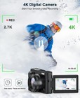4k Digital Camera For Beginners   Teens Autofocus 48mp 16x Zoom 32g