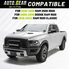 Hood Hinges Mount Ditch Led Pod Work Ditch Light Bracket For 2009-2018 Ram 1500