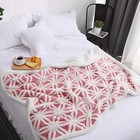 Sherpa Fleece Blanket Cozy Soft Throw Blanket For Women Men Dual Sided Blanke   