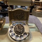 Vintage Deco-tel Rotary Dial Telephone Ornate Regency Style Gold  Victorian
