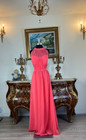 Women s Formal Pleated Bodice Bridesmaid Long Evening Gown Prom Dress