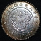 China Republic Yuan Shih Kai 1914  One Dollar Silver