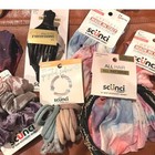 Scunci Hair Accessory Bundle Claw Clip Headwraps Velvet Scrunchies 24pc Lot New