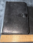 Coach Black Leather Agenda Day Runner Diary Address Plan Information Reference