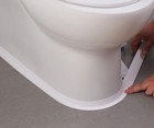 2 Rolls Caulk Tape Self Adhesive  Bathroom Waterproof White Caulking Sealant    