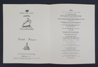 1960s Holland America Ss Volendam Caribbean Cruise Vtg Dutch Dinner Menu Ship