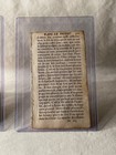 1600s Antique Page - One Real Book Page From 1655 For Decoration Gift  3 x5 25 