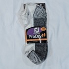 Footjoy Prodry Men   s Golf Ankle Socks 2 Pack Value Pack White Gray Size L 7-12 5