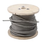 200ft T304 Stainless Steel Wire Rope Cable 1 4  Heavy Duty  Rust Resistant