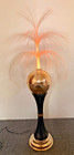Mcm Fiber Optic Lamp Rotating Three Tier Retro 1970s Taiwan Vintage With Org Box