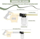 Diatomaceous Powder Duster Attachment For Dewalt 20v Max Dce100b Blower   
