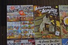 24 Learn To Paint Instruction Books Sketch Barns Flowers Pencil Wildlife Oil