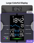 Smart Scale For Body Weight  Professional 11 Inches X 11 Inches  Black