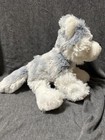Ganz Webkinz Husky Plush Stuffed Animal Gray white Small  6-14 In  Hm311