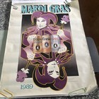 Mardi Gras Coors 1989 Poster Rare
