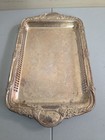 Vintage Silver Plated Serving Tray 15x8 5 By Newport Gotham Silver Plate Yb 757