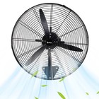 30   Industrial Wall Mount Fan Oscillating  4-speed High Velocity Max  12974 Cfm