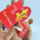 Dan Dee Reindeer Plush Collectors Choice Cvs Santas Vixen Christmas W tag 9 Inch