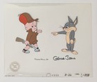 Chuck Jones Hand Painted Animation Cell Bugs Bunny Elmer Fudd Warner Brothers
