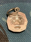 Sterling Silver 925 Octagonal Lion Head Pendant
