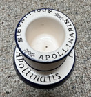 Vintage Apollinaris Advertising Match Striker Holder French Pyrog  ne Barware