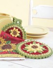 Leisure Arts Crochet Towel Toppers And Potholders Crochet Book