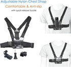 Chest Mount Kit For Insta360 X5 x4 x3 ace Pro go3s  Including Camera Chest Holde