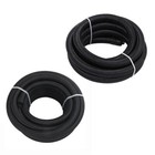 6 8 10an Nylon Braided Fuel Line Hose Fuel Line Oil Feed Line Cpe 20 10ft Black