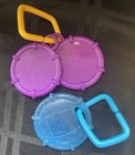 Htf Baby Einstein Around World Discovery Exersaucer 2 Hanging Toys Replacement