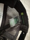 John Deere Digital Camo Mesh Trucker Baseball Cap Hat Black gray